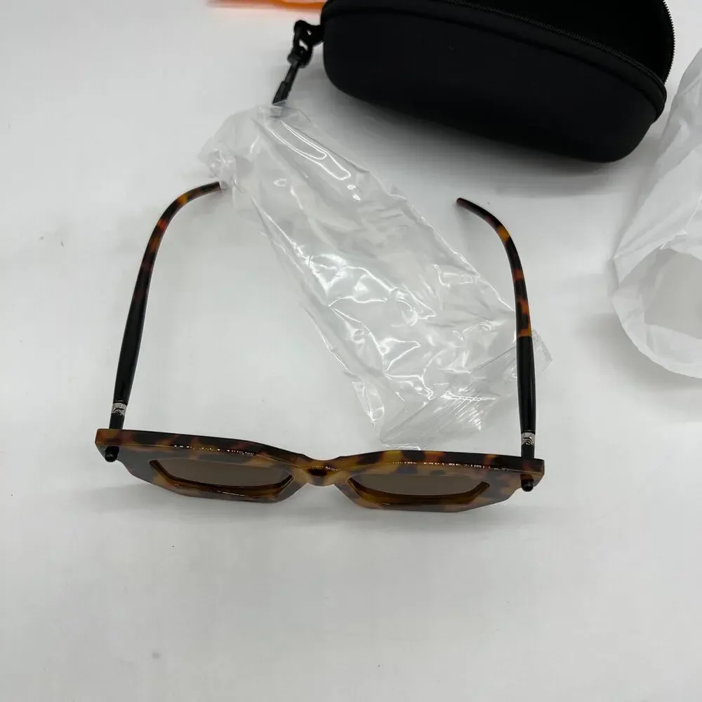 OQQ Fashion Sunglasses for Women Brown Color New in Box